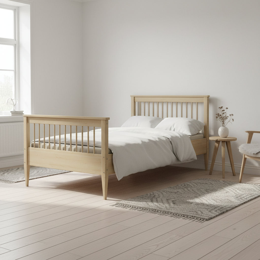 Säng Barnsäng EMIL – Klassisk och robust säng i massivt trä (Flera varianter)