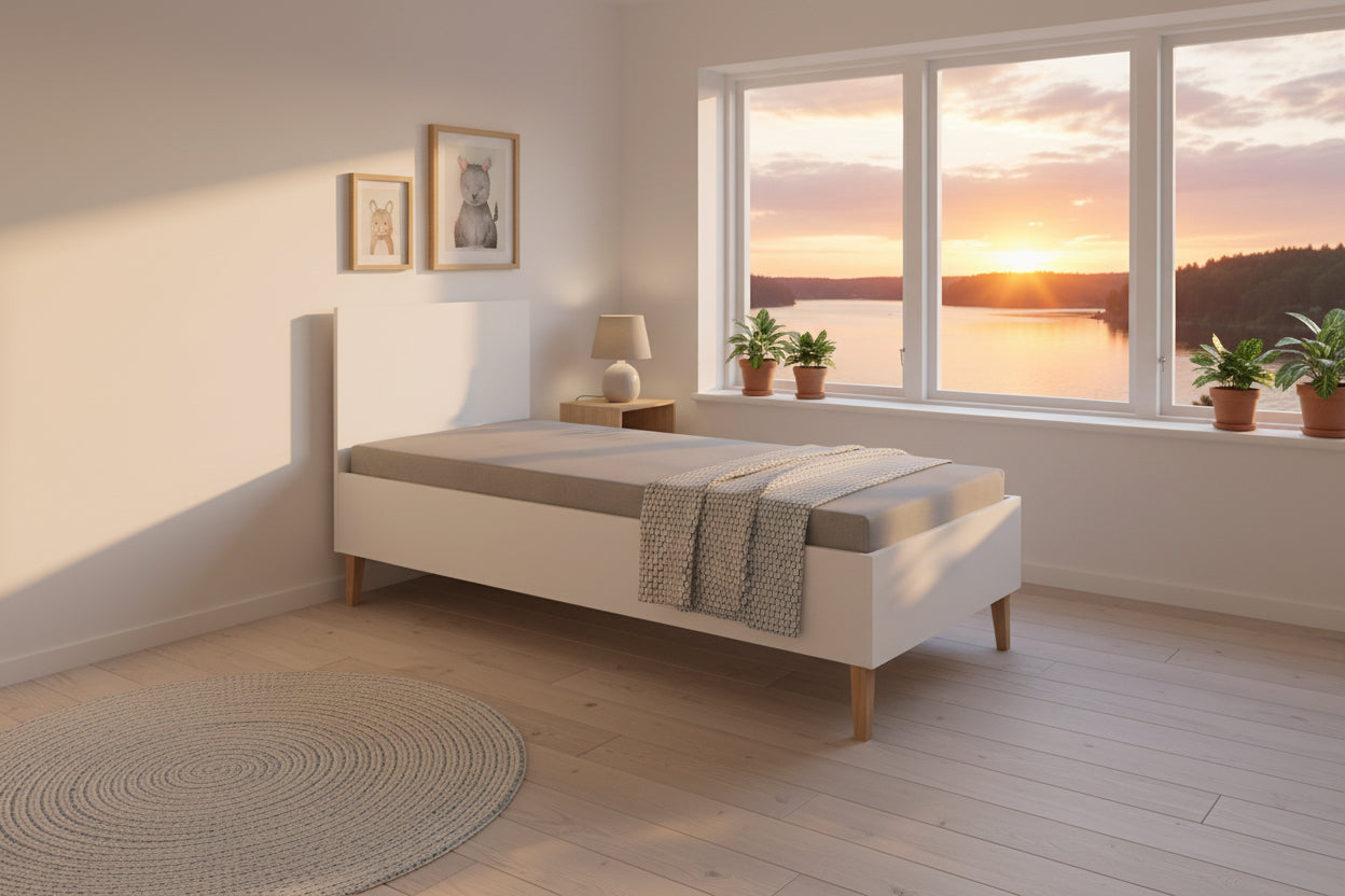 Children's Bed Kubi - White