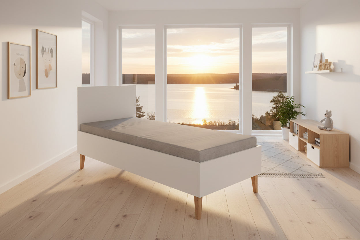 Children's Bed Kubi - White