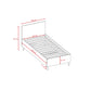 Children's Bed Kubi - White
