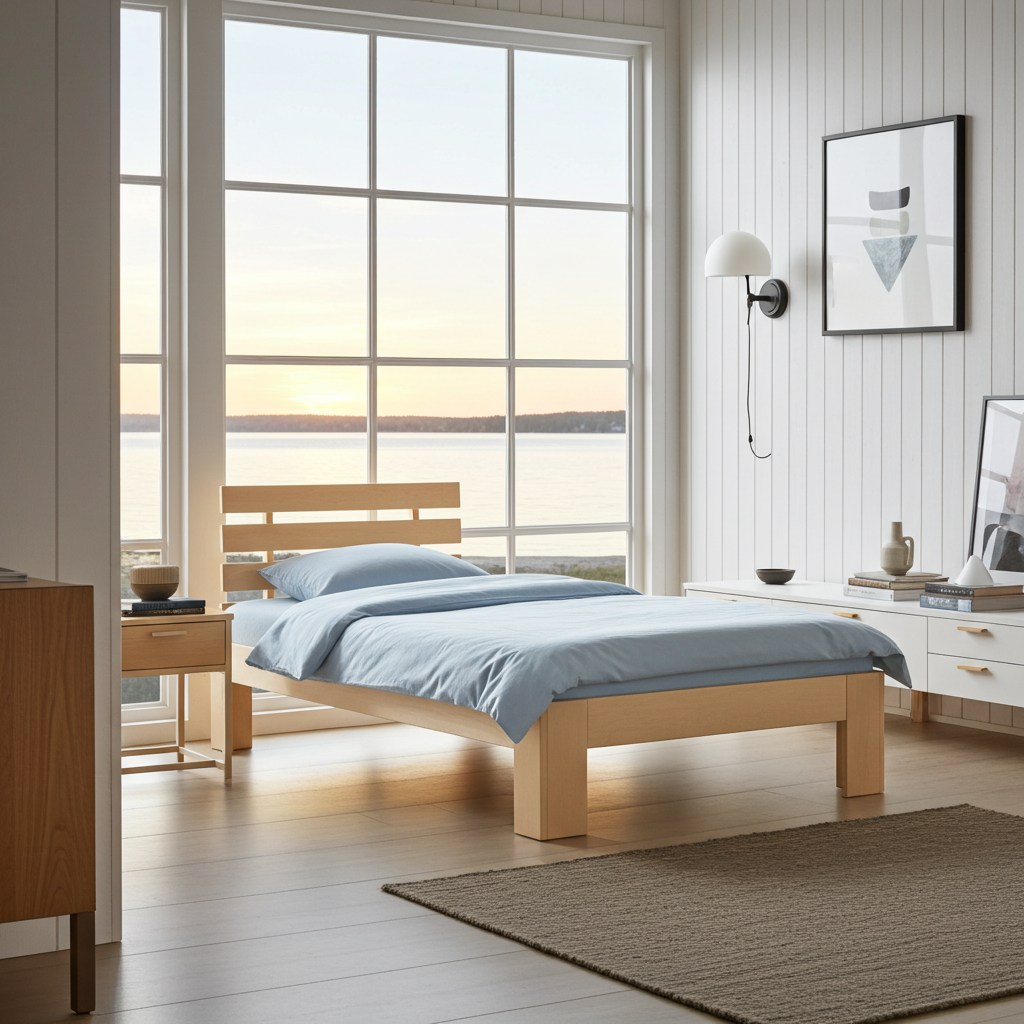 TANGO - Säng i björk flera storlekar