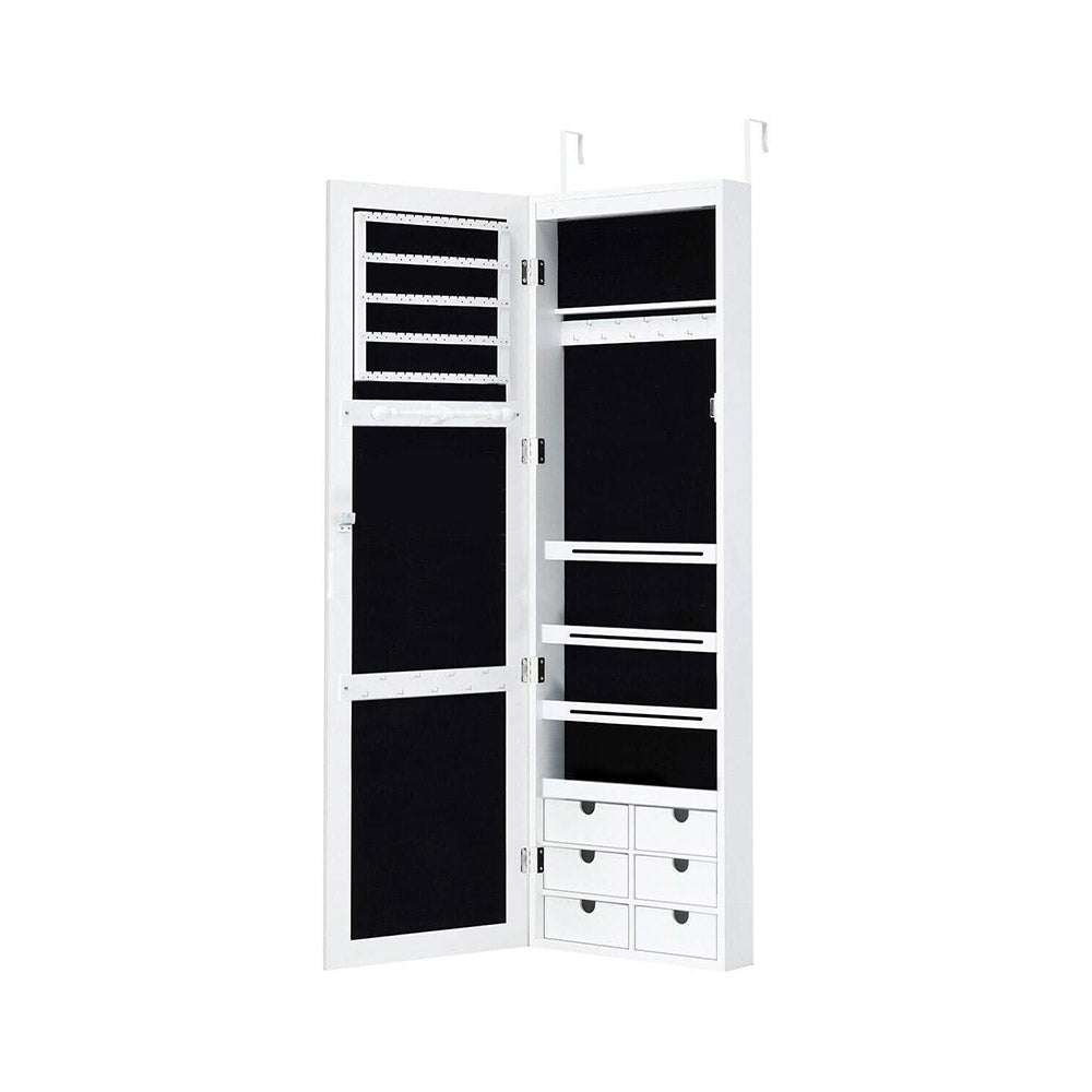 Fali tükrös ékszertartó világítással-1