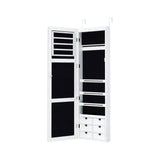 Smyckesförvaring Skåp för smycken RYMLIG – Elegant organisering med helfigursspegel