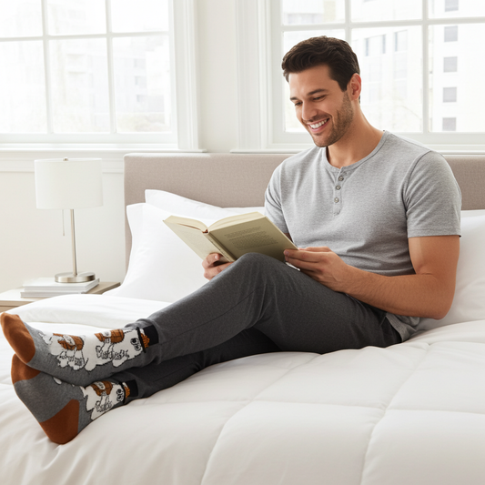 Strumpor Strumpor för honom MUMINPAPPAN 2-pack – Klassisk design för vardaglig komfort