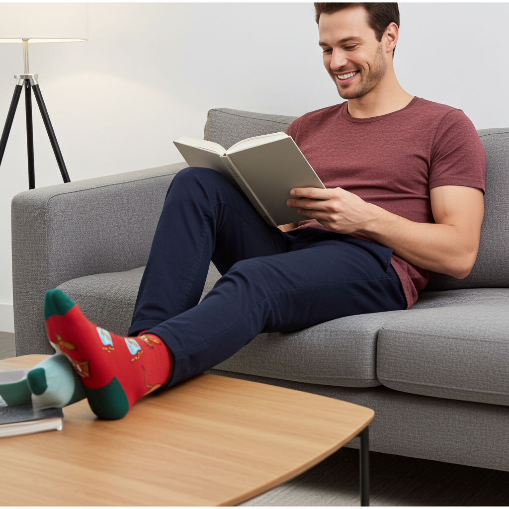 Strumpor Muminstrumpor för honom SNIFFS – Mjuk komfort i hållbara material (2-pack)