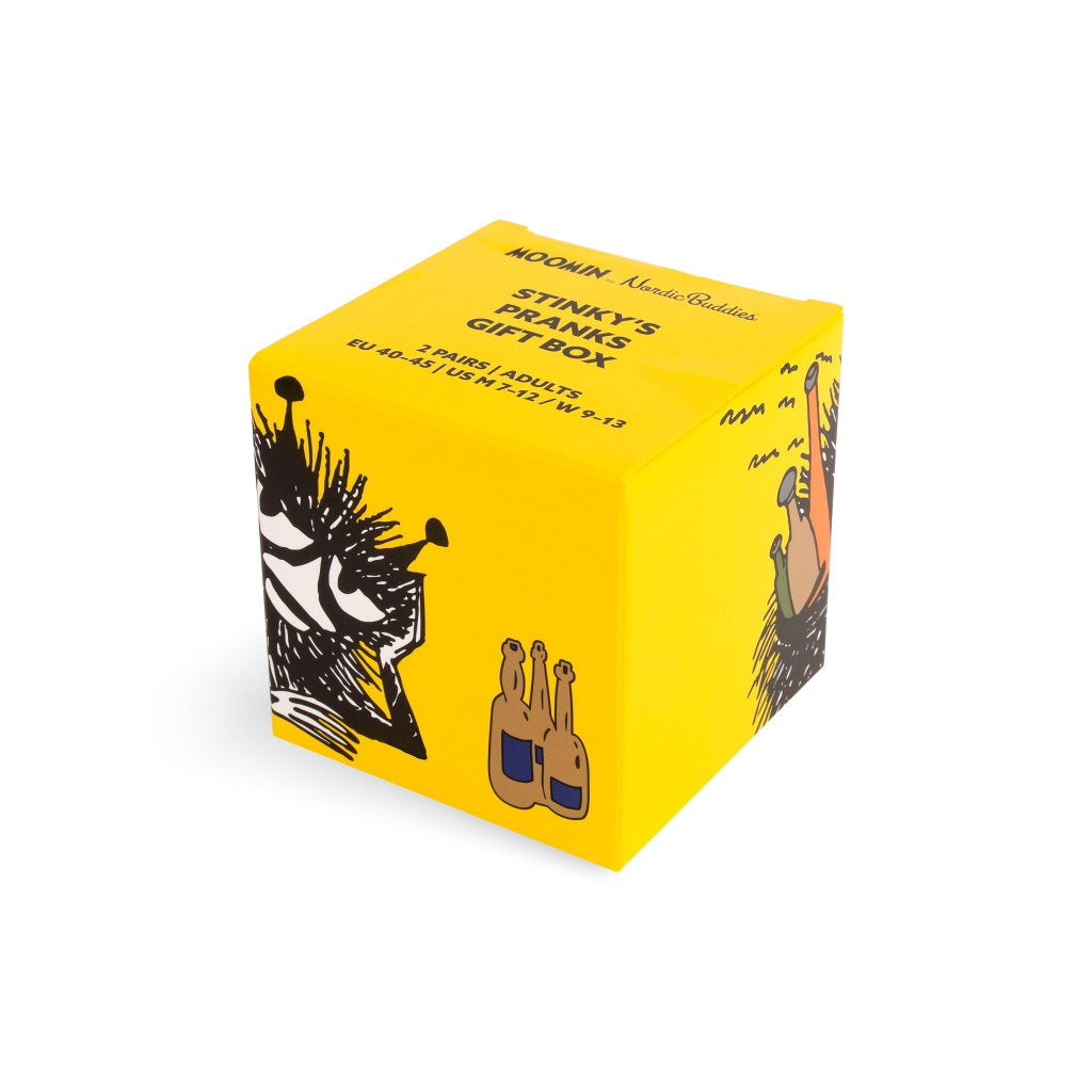 Strumpor Muminstrumpor för honom STINKYS 2-pack – Presentset med attityd och komfort