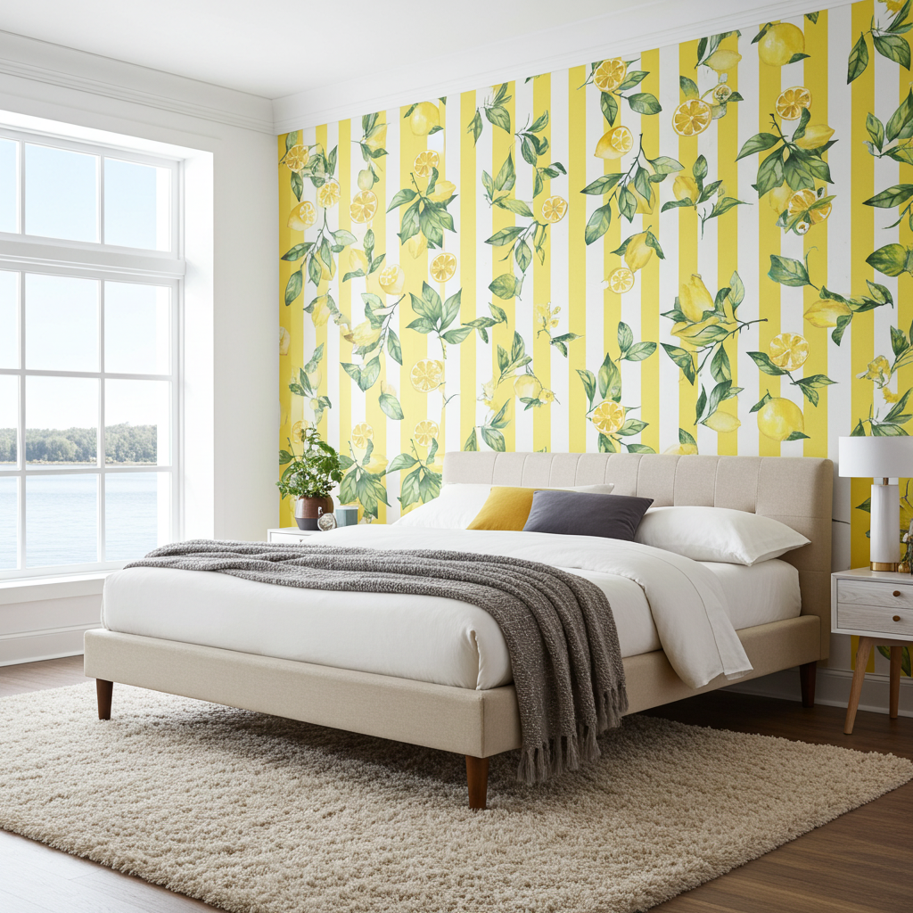 CITRON - Tapet non woven