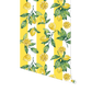 Striped Lemon eco wallpaper