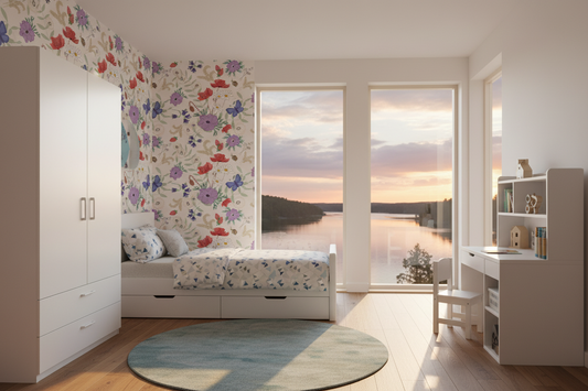 Vanilla Meadow eco wallpaper