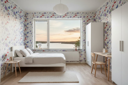 Vanilla Meadow eco wallpaper