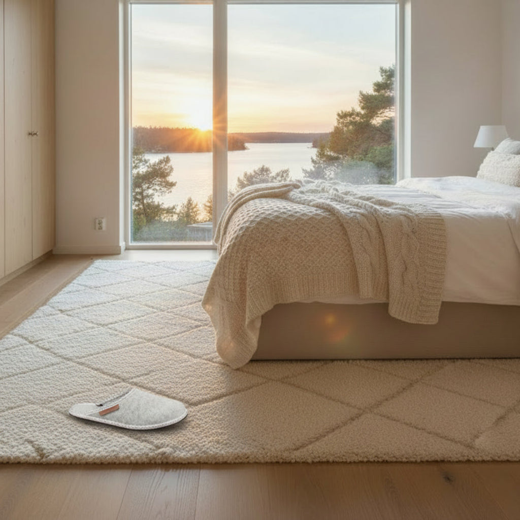 Tofflor Tofflor HALLA – Klassisk komfort med skandinavisk känsla (Flera storlekar)