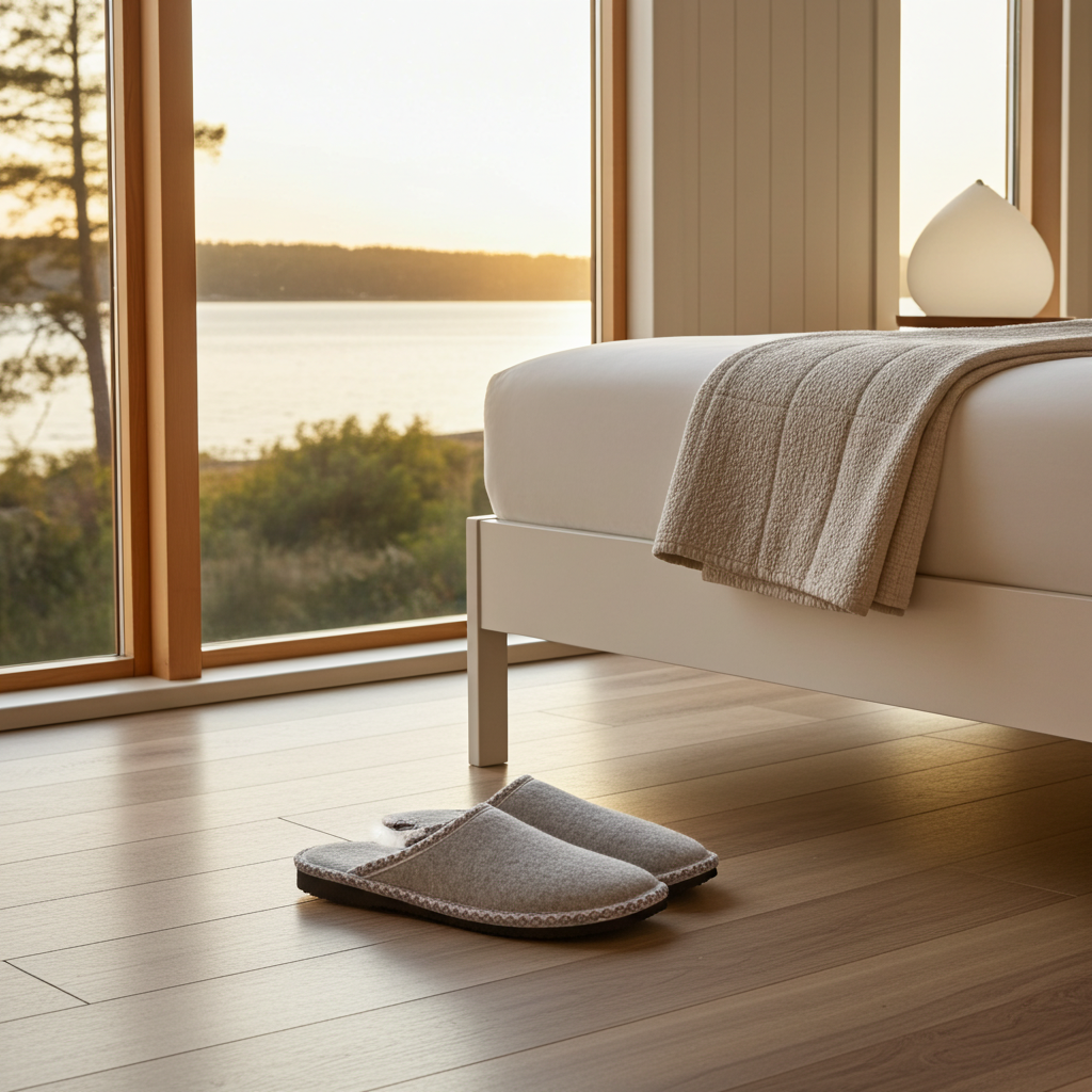 Tofflor Tofflor HALLA – Klassisk komfort med skandinavisk känsla (Flera storlekar)