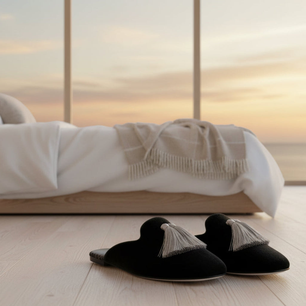 Tofflor Tofflor PARTY – Glamorös komfort för hemmet (Flera storlekar)