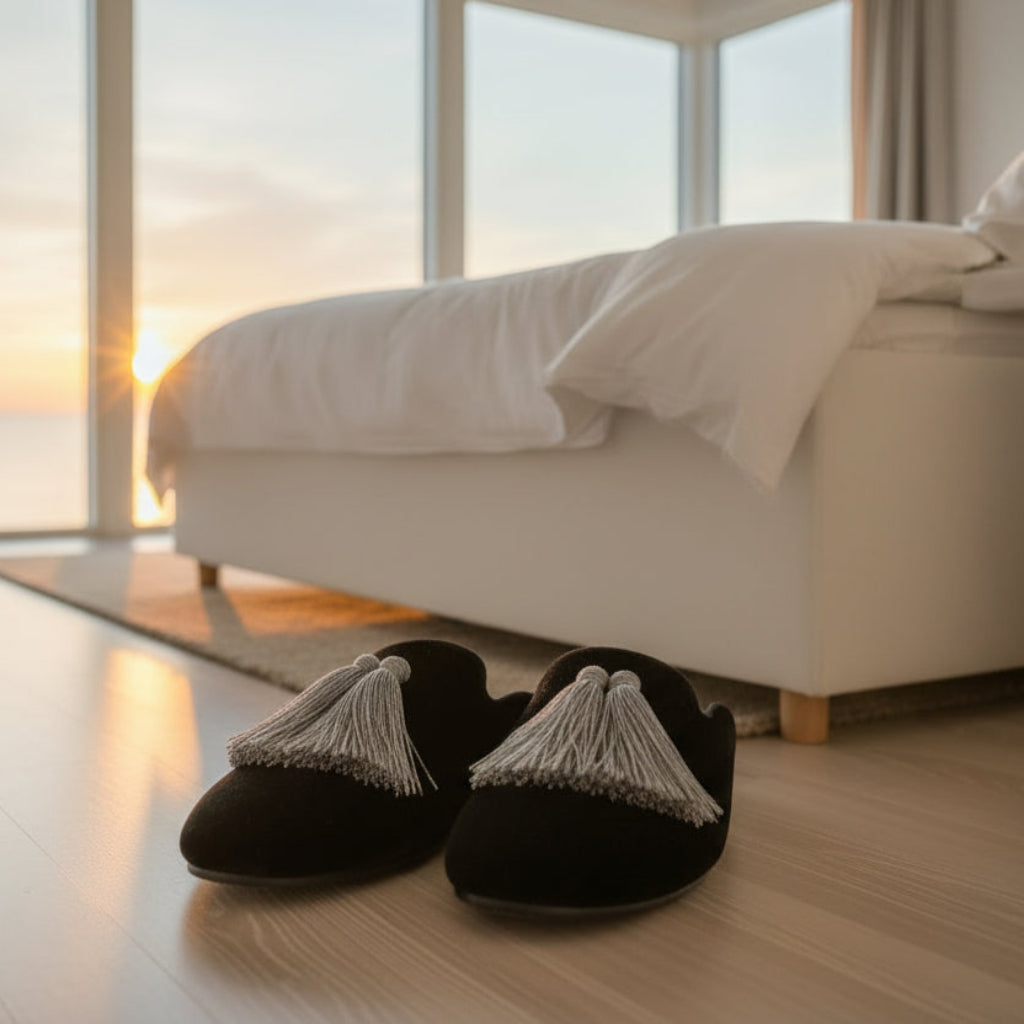 Tofflor Tofflor PARTY – Glamorös komfort för hemmet (Flera storlekar)