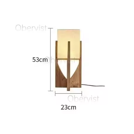 Lampa Lampa TRÄFÅNG – Dekorativ bordslampa i naturnära design