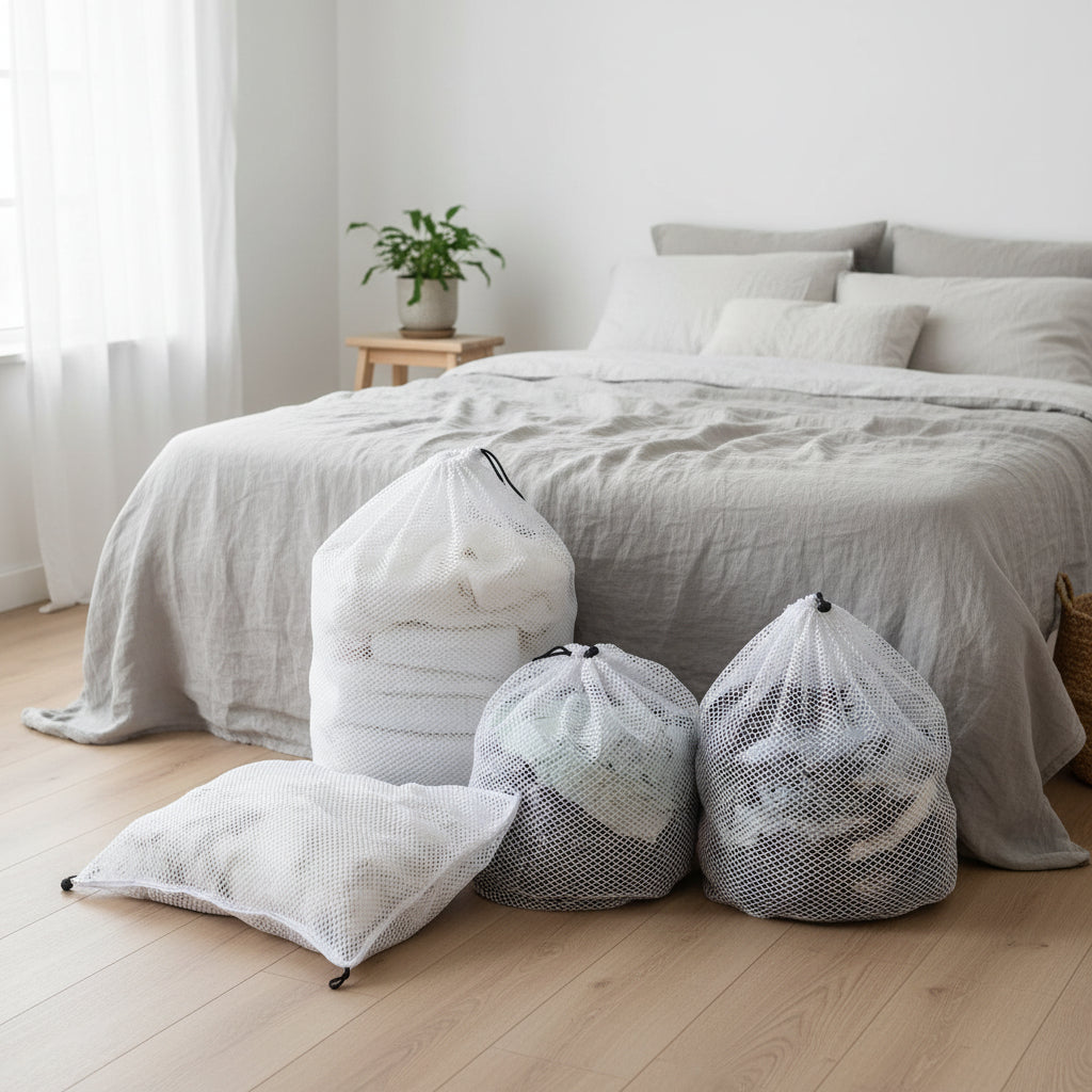 Tvättpåse Tvättpåsar NETTAN – Skydda dina ömtåliga plagg under varje tvätt (Flera storlekar)