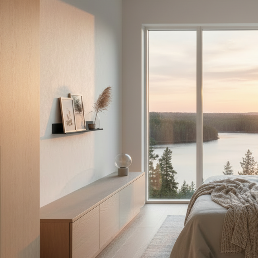 Vägghylla INDUSTRI – Stilren hylla i metall (Flera varianter)