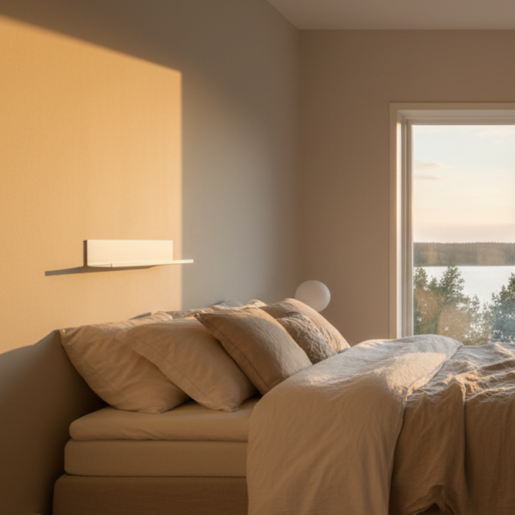 Vägghylla INDUSTRI – Stilren hylla i metall (Flera varianter)