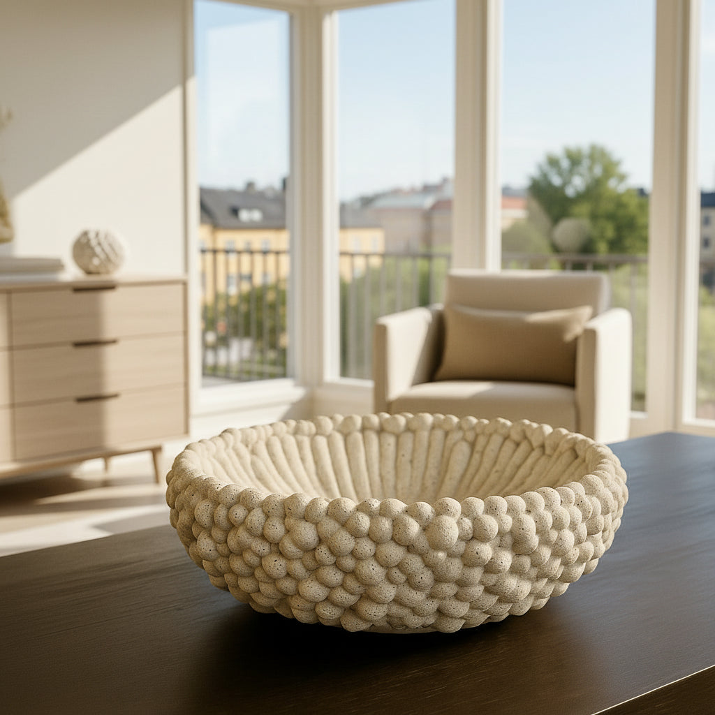 Dekorationer Dekorationsskål VELLO – Elegant keramik för stilfull organisering (Ø 29cm)