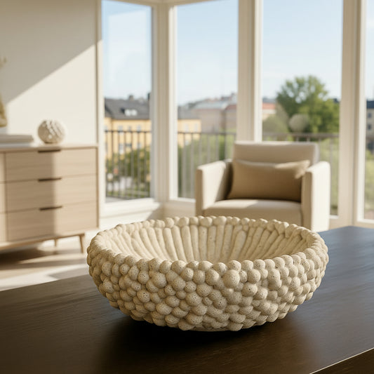 Dekorationer Dekorationsskål VELLO – Elegant keramik för stilfull organisering (Ø 29cm)