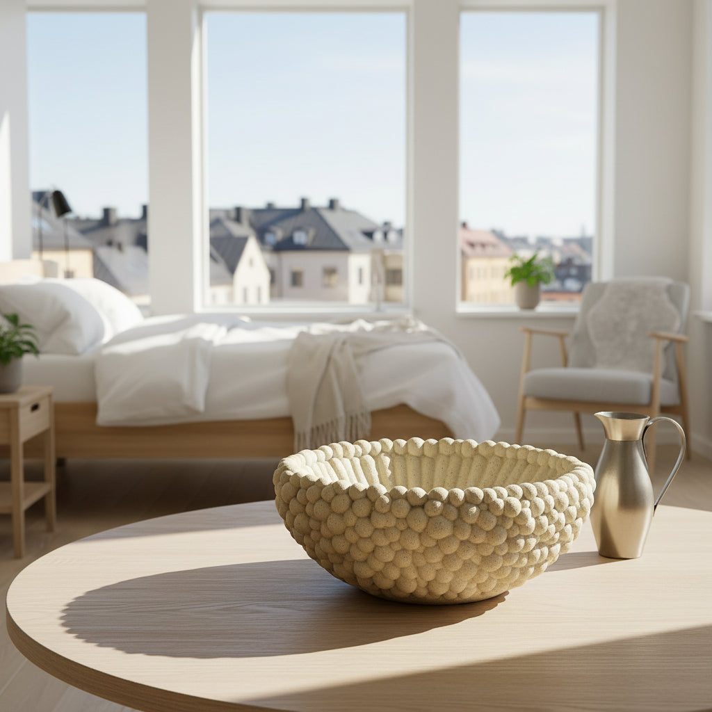 Dekorationer Dekorationsskål VELLO – Elegant keramik för stilfull organisering (Ø 29cm)