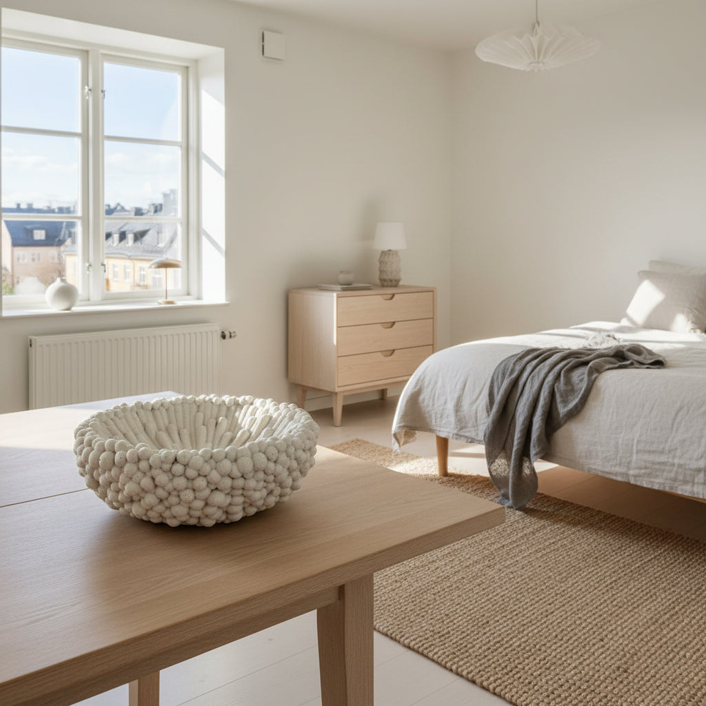 Dekorationer Dekorationsskål VELLO – Elegant keramik för stilfull organisering (Ø 29cm)