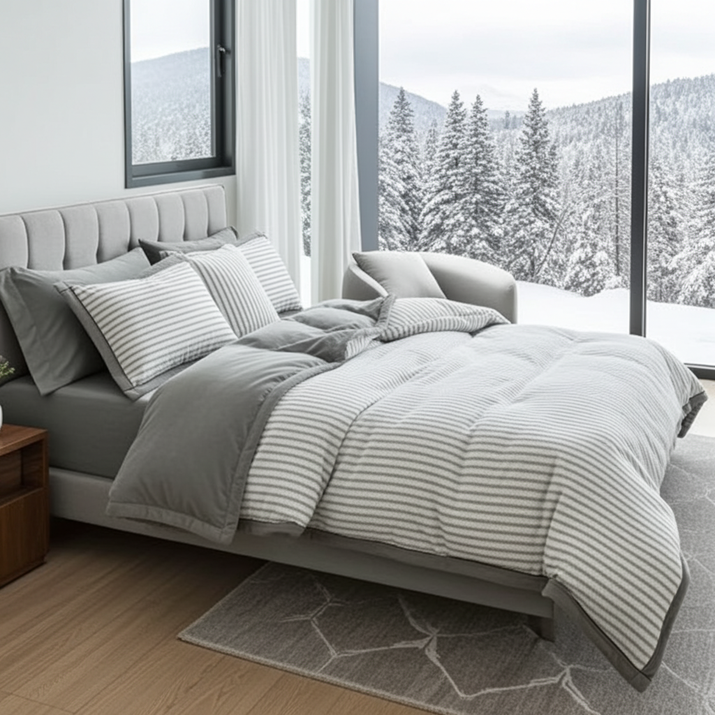 Bäddset Bäddset 4 delar VELVET – Lyxig komfort med sammetskänsla (Flera varianter)