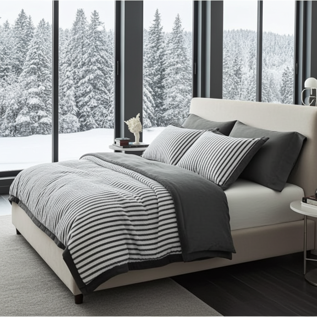 Bäddset Bäddset 4 delar VELVET – Lyxig komfort med sammetskänsla (Flera varianter)