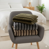 Bäddset Bäddset VINTERFÄLL – Maximal värme i mjukaste fleece (220x240cm)