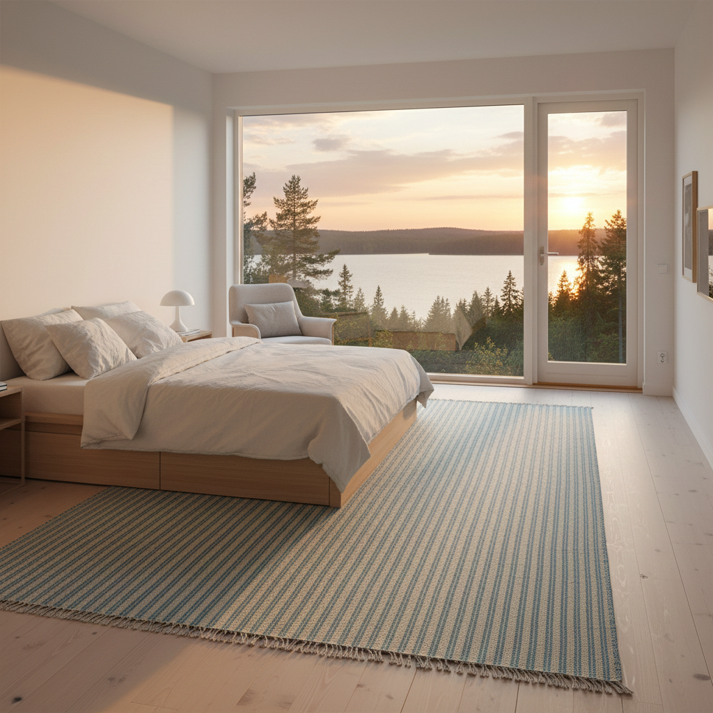 Mattor Ullmatta CAROLINE – Handvävd elegans för ett harmoniskt hem (180 x 280 cm)