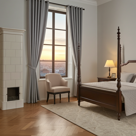 ESSET - Gardin längd 240cm beige