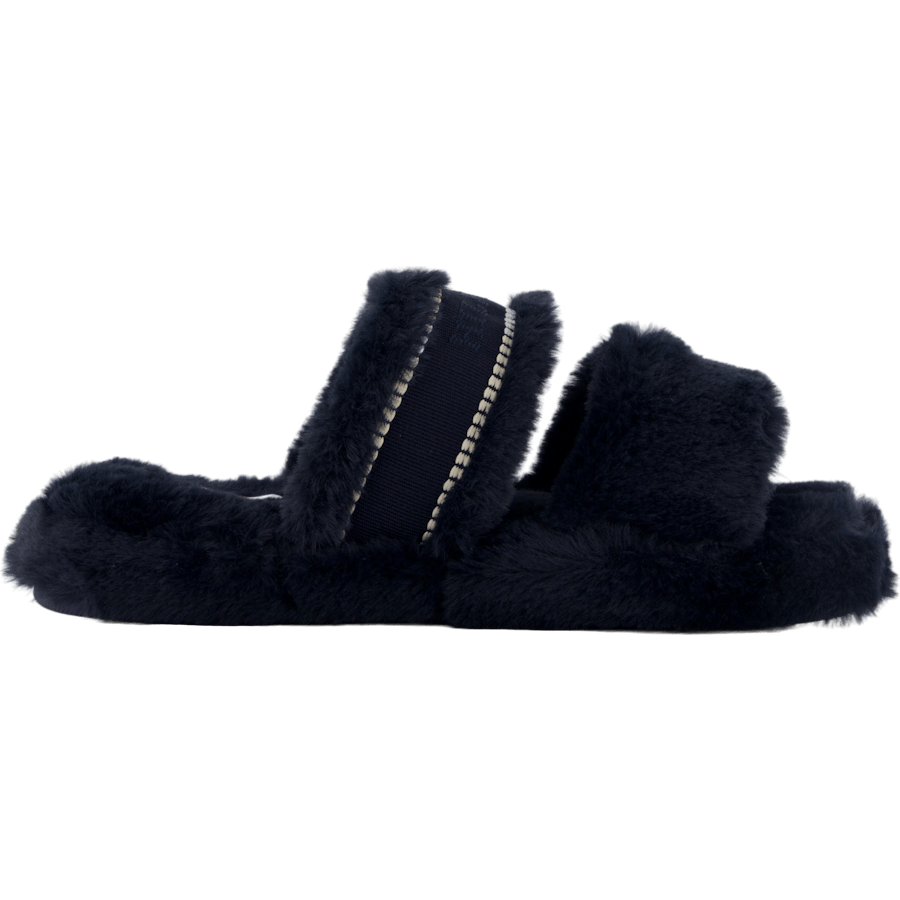 Tofflor TOMMY HILFIGER FUR BASICS SLIPPER – Lyxig och mjuk innetoffel