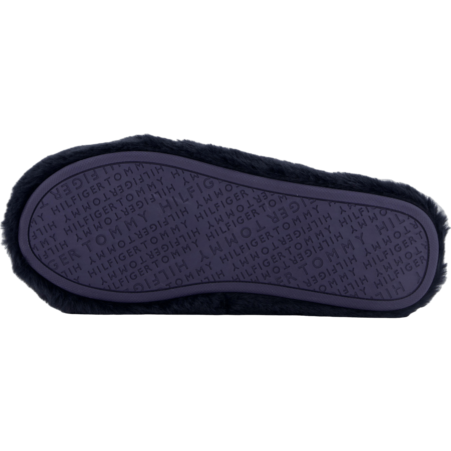 Tofflor TOMMY HILFIGER FUR BASICS SLIPPER – Lyxig och mjuk innetoffel