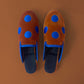 Big Blue Dot Slipper