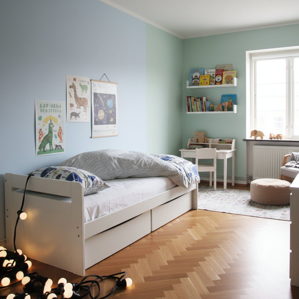 Säng Växasäng SMART – Den ultimata allt-i-ett-lösningen för barnrummet