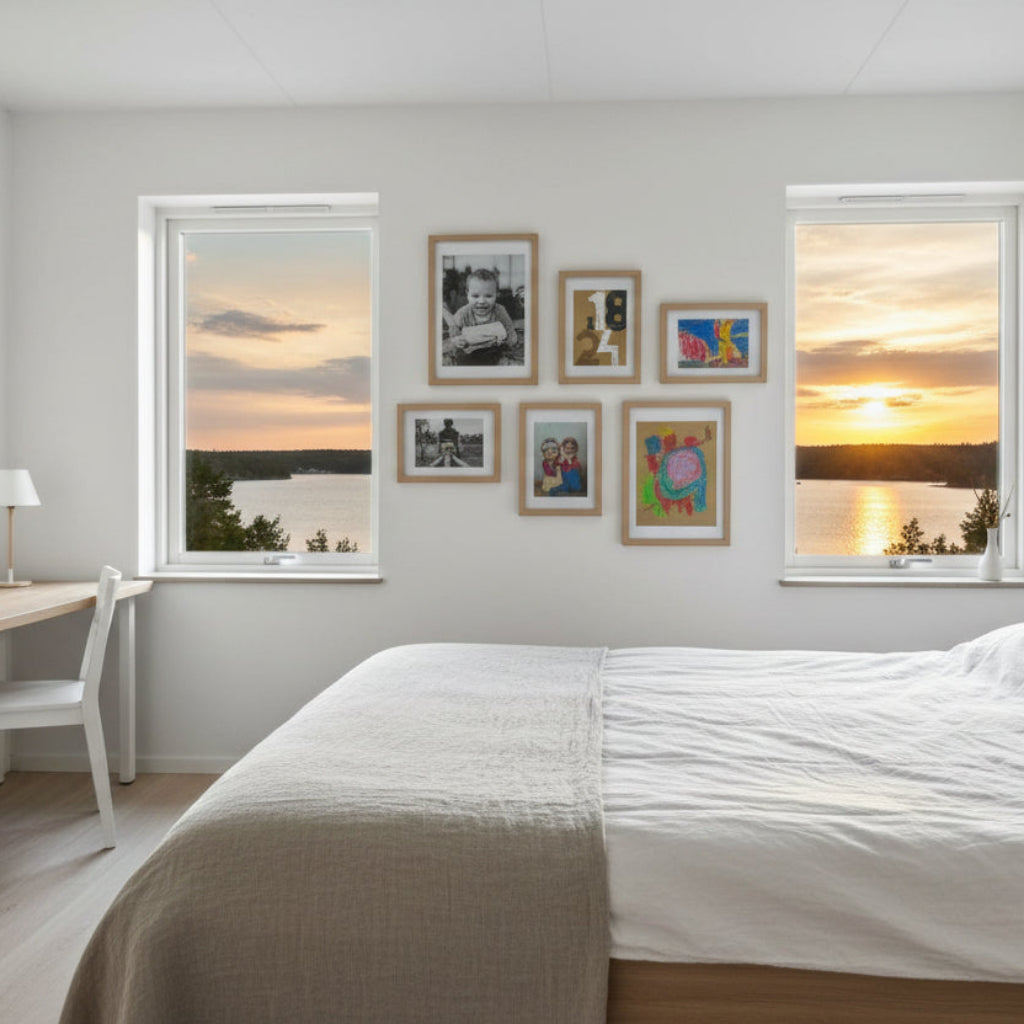 Bildramar Tavelramar DEKOR – Stilren inramning för dina minnen (6-pack)