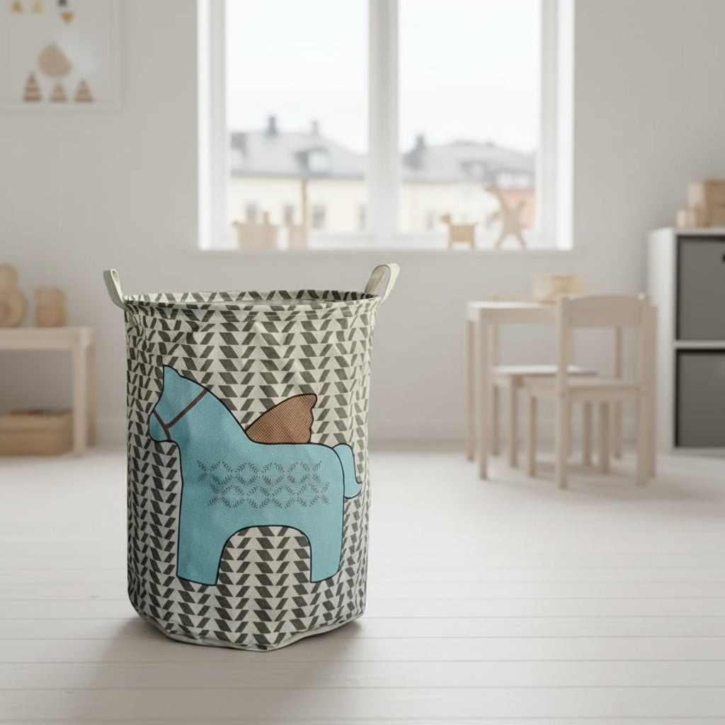 Förvaring Tvättkorg ENHÖRNINGEN – Lekfull förvaring för barnrummet (Flera varianter)